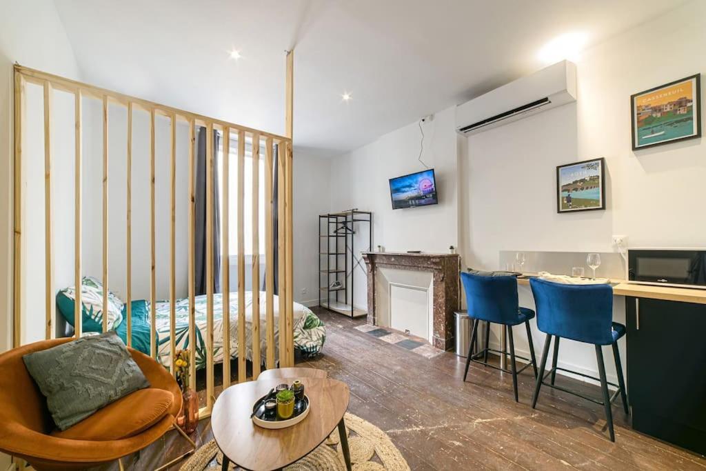 Ferienwohnung Spacieux Studio Renove Villeneuve-sur-Lot Exterior foto