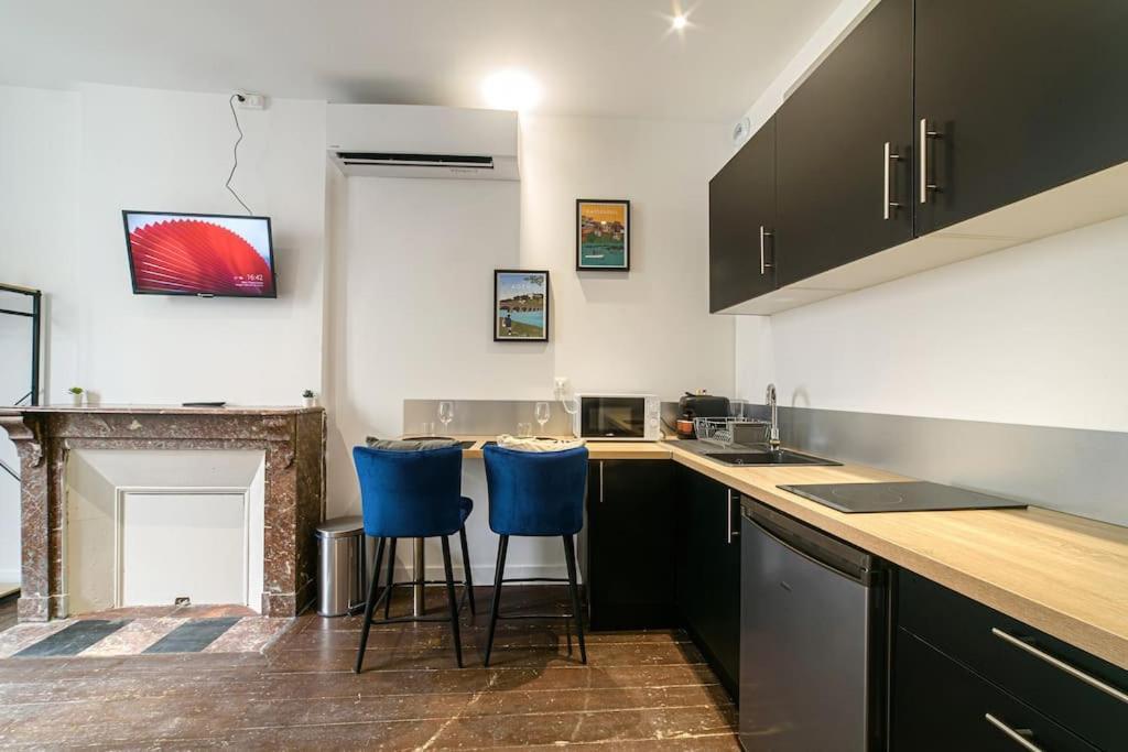 Ferienwohnung Spacieux Studio Renove Villeneuve-sur-Lot Exterior foto